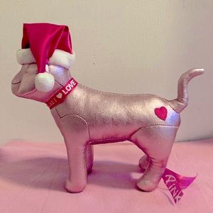 VS PINK Shimmer Santa Dog
